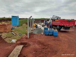 Extensão da rede elétrica-lógica, de água, terraplenagem e cercamento – Campus Chapecó