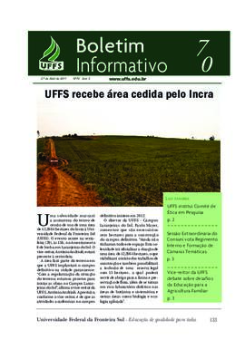 Boletim Informativo 70