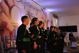 Formatura do curso de Enfermagem