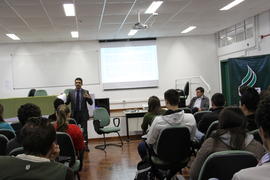 Reunião da Direção e dos estudantes do Campus Chapecó