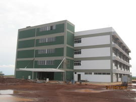 Construção Bloco A – Campus Laranjeiras do Sul