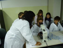 Visita novos talentos Biologia aos laboratórios da UFFS