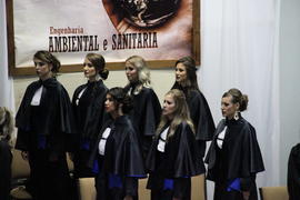Formatura dos cursos de Agronomia e Engenharia Ambiental e Sanitária
