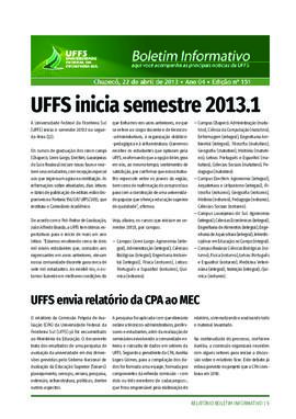 Boletim informativo 151