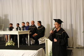 Formatura dos cursos de Administração, História, Letras e Pedagogia