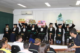 Formatura dos cursos de Ciências Sociais, Geografia e História