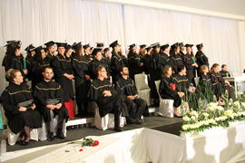 Formatura dos cursos de Administração, História, Letras e Pedagogia