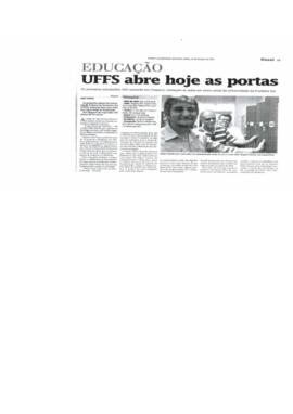UFFS abre hoje as portas