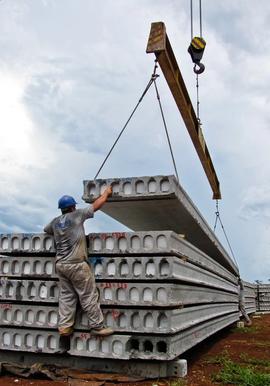 Construção Blocos A e B – Campus Chapecó