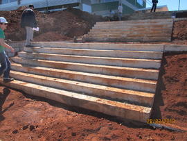 Construção Bloco A – Campus Laranjeiras do Sul
