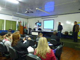 Treinamento de uso de Tablets