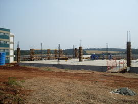 Visita da DGI às obras do Campus Chapecó