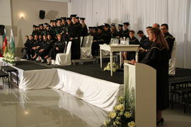 Formatura dos cursos de Administração, História, Letras e Pedagogia