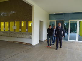 Visita de vereadores às obras do Campus Chapecó