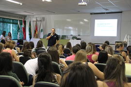 Primeiro dia de aula do Curso de Enfermagem