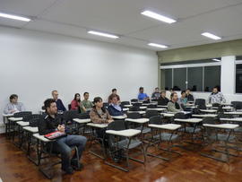 Primeiro dia de aula no campus definitivo