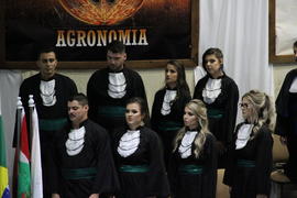 Formatura dos cursos de Agronomia e Engenharia Ambiental e Sanitária