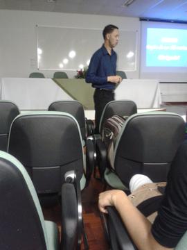 Palestra sobre o Conselho Regional de Administração