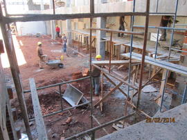 Construção Bloco de Salas dos Professores - Campus Realeza