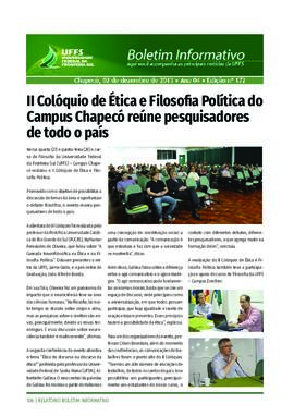 Boletim Informativo 172