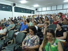 Apresentação pesquisa ensino médio noturno em Chapecó