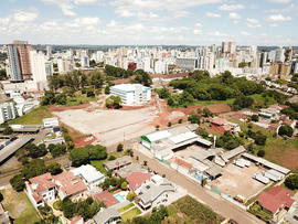 Vista aérea do Campus Passo Fundo