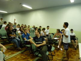 Atividade com a escola Marechal Bormann - PIBID Ciências Sociais