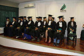Formatura dos cursos de Ciências Sociais, Geografia e História