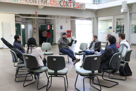 Roda de conversa sobre drogas