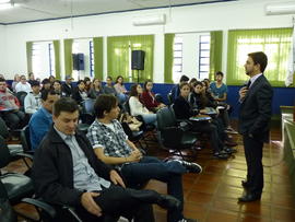 Recepção aos calouros do Campus Chapecó