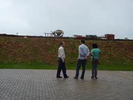 Visita de servidores às obras do Campus Chapecó