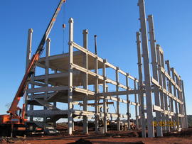 Construção Blocos A e B – Campus Chapecó