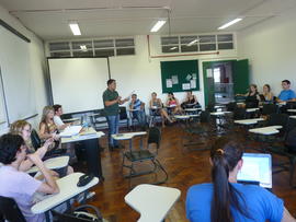 Seminário sobre os estágios do curso de Geografia