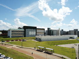 Vista aérea do Campus Chapecó