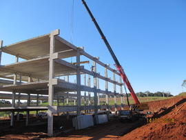 Construção Bloco B – Campus Erechim