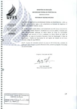 Portaria 282-GR-2010