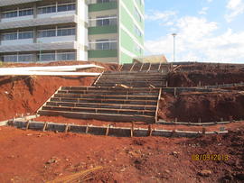 Construção Bloco A – Campus Laranjeiras do Sul