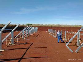 Construção das Usinas Fotovoltaicas – Campus Chapecó