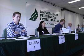 Debate com os candidatos à Direção do Campus Chapecó