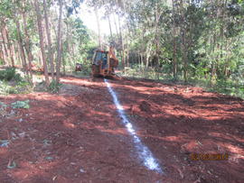 Construção Estação de Tratamento de Esgoto - Campus Laranjeiras do Sul