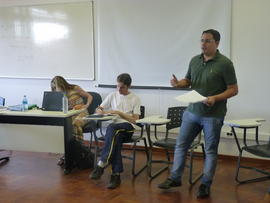 Seminário sobre os estágios do curso de Geografia