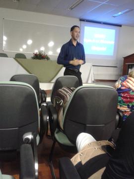 Palestra sobre o Conselho Regional de Administração