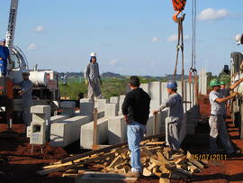 Construção Bloco A – Campus Realeza
