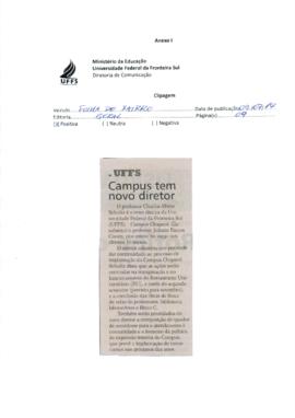 Campus tem novo diretor