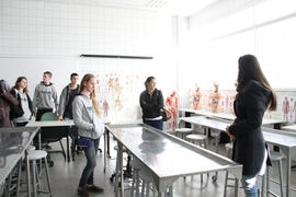 Visita de estudantes de Mondaí