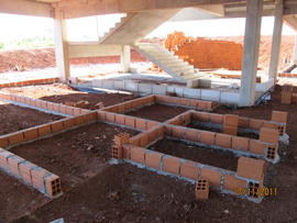 Construção Blocos A e B – Campus Chapecó