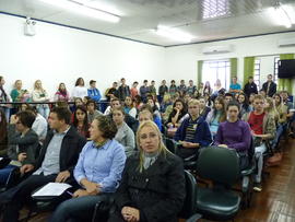 Recepção aos calouros do Campus Chapecó