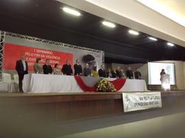 Seminário contra a violência infantil