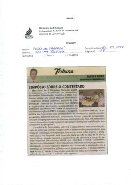 Simpósio sobre Contestado