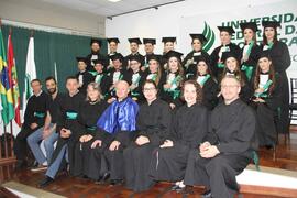 Formatura dos cursos de Pedagogia, Ciência da Computação, Geografia e Letras
